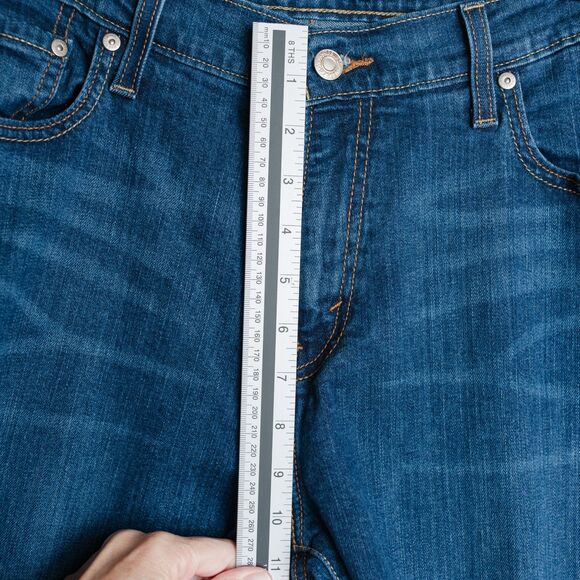 Levi's 505 Jeans Womens 32 x 32 Straight Leg Medium Wash - Picture 10 of 12